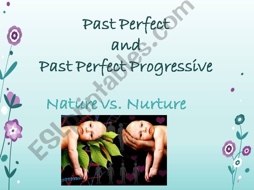 past perfect and past perfect progressive