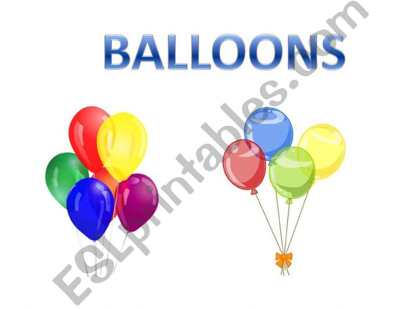 Balloons powerpoint