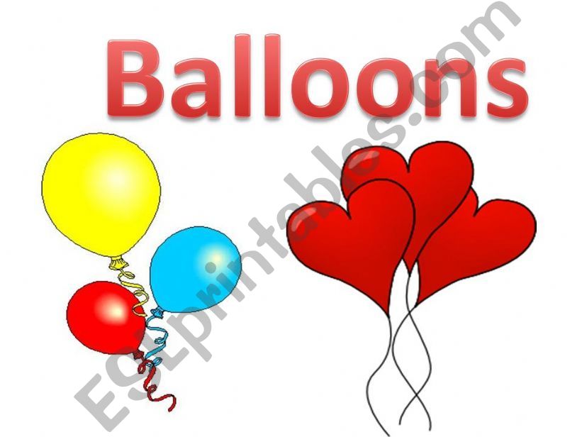 Balloons powerpoint