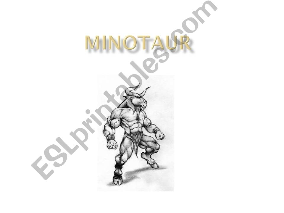 Minotaur powerpoint