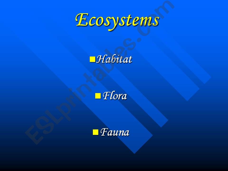 ecosystem powerpoint