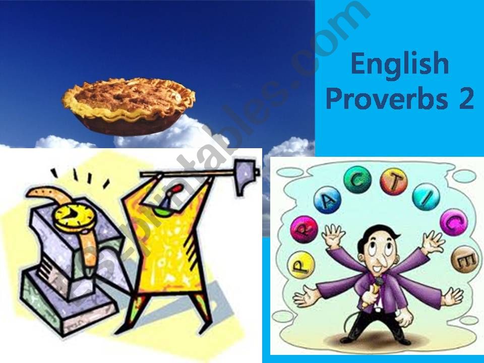 English proverds2 powerpoint