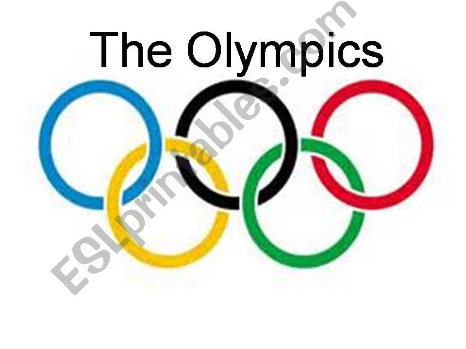 The Olympics powerpoint