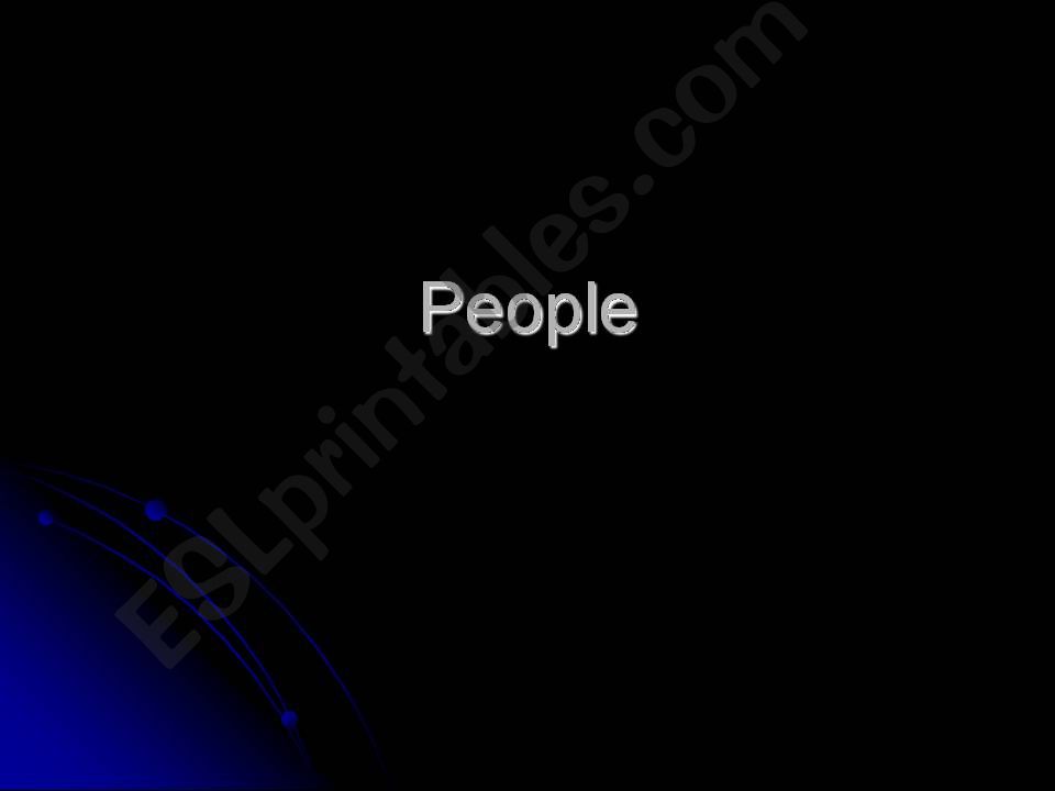 People powerpoint