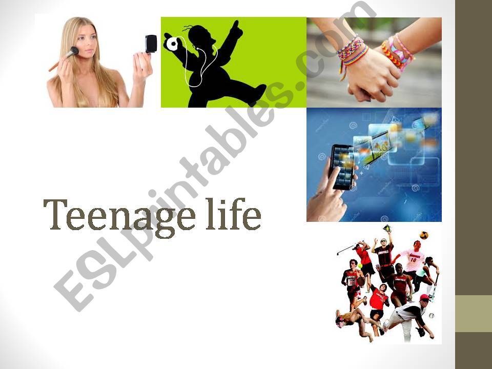 teen life interests powerpoint