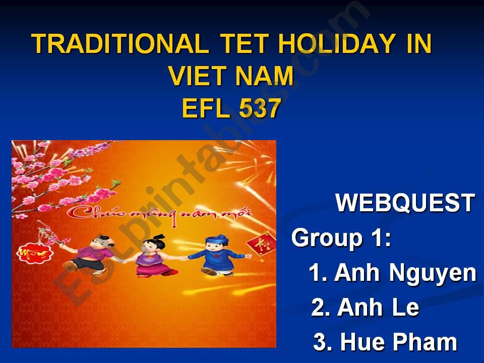 Traditional Tet Holiday in Viet Nam