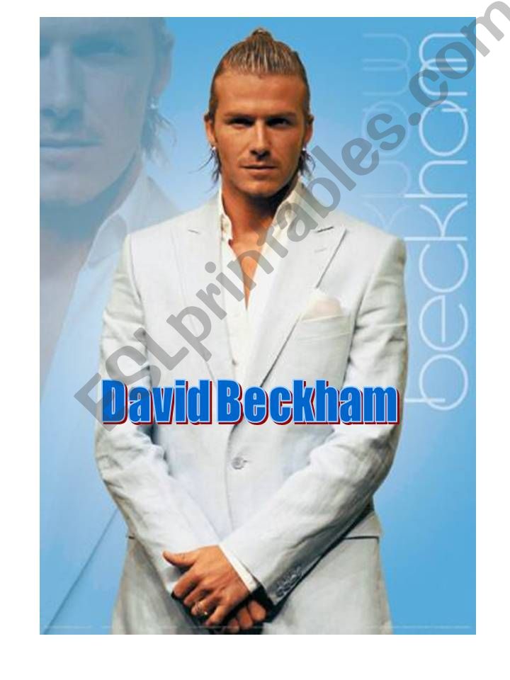 David Beckham powerpoint