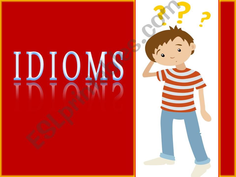 Idioms powerpoint