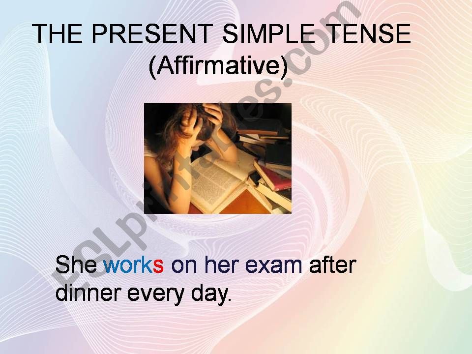 Grammar - Present Simple Tense (affirmative)
