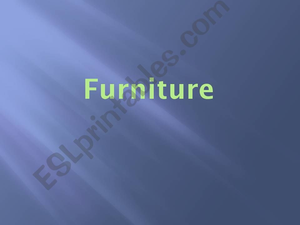 furniture powerpoint