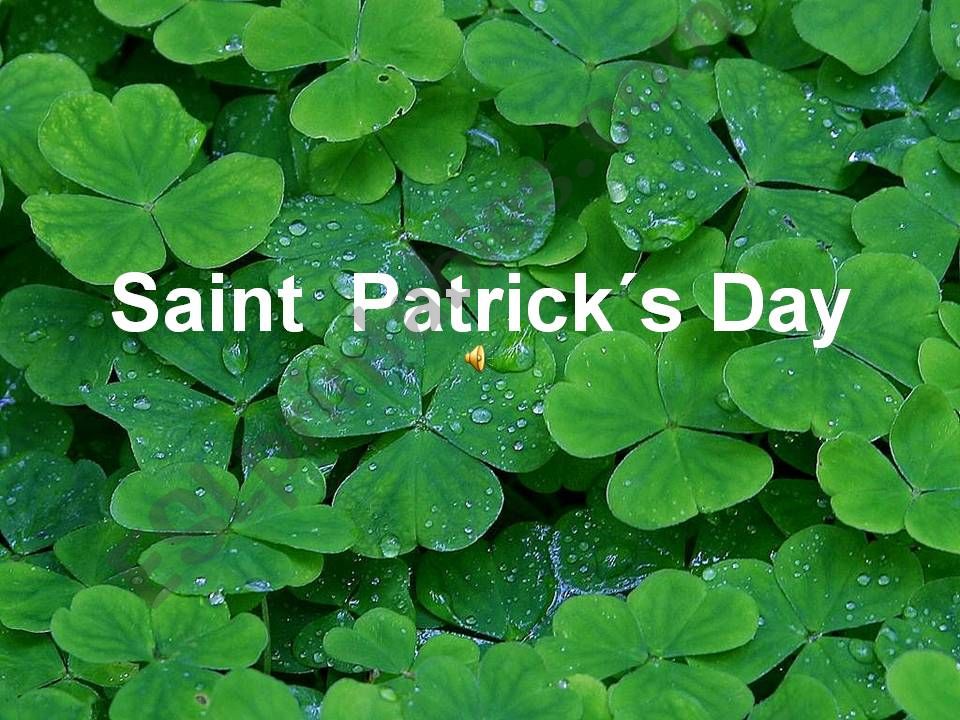 Saint Patrick´s day powerpoint