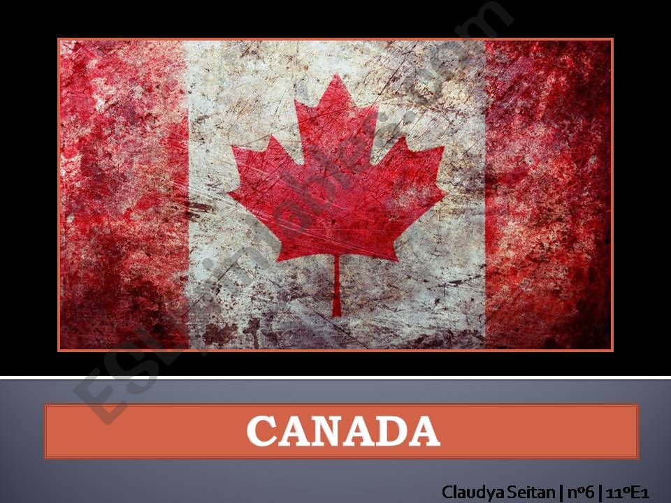 About Canada powerpoint