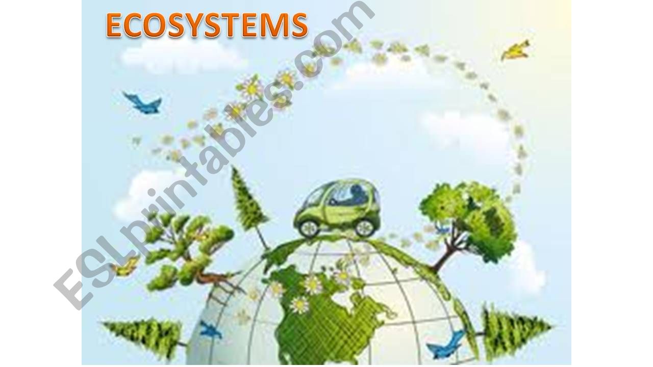 Ecosystems powerpoint