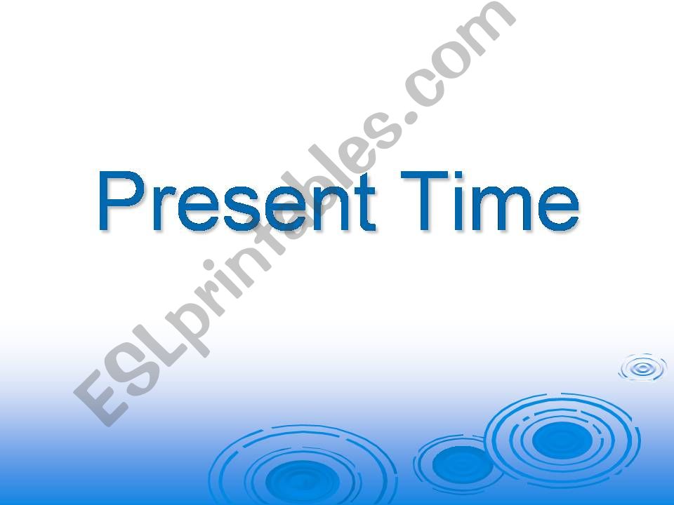 Simple Present & Present continous ppt