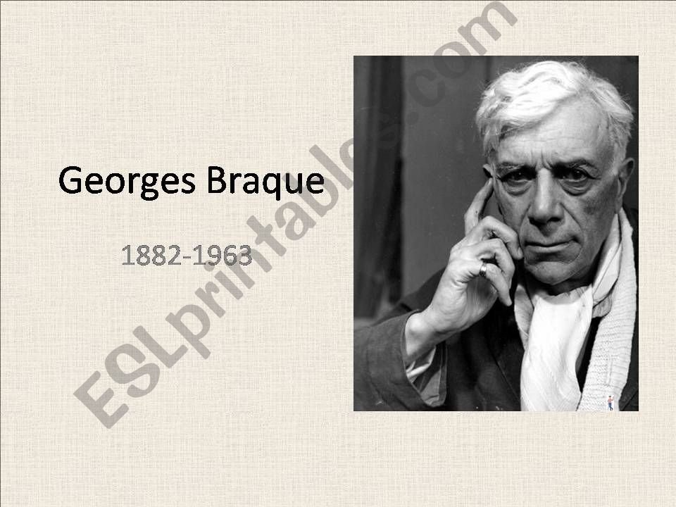 Georges Braque powerpoint