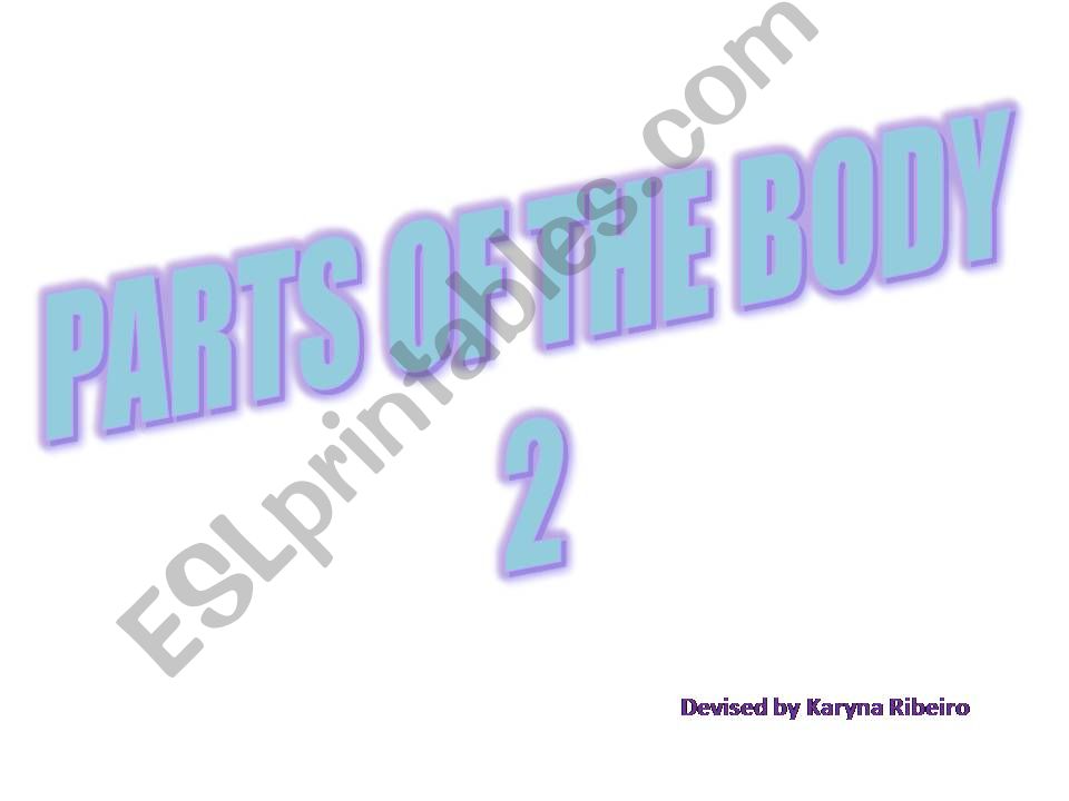 My body 2 powerpoint