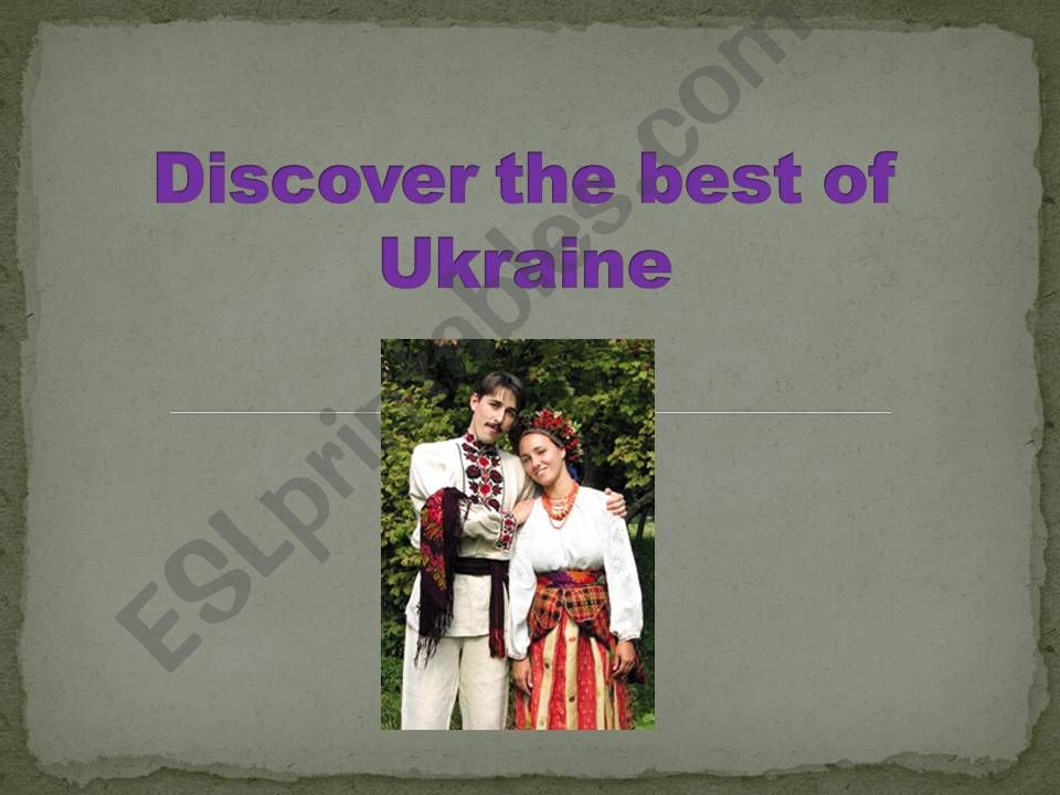 presentation of Ukraine powerpoint