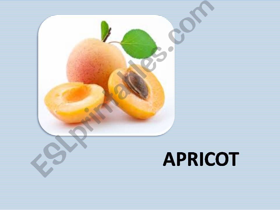Fruits Vocabulary 5 powerpoint