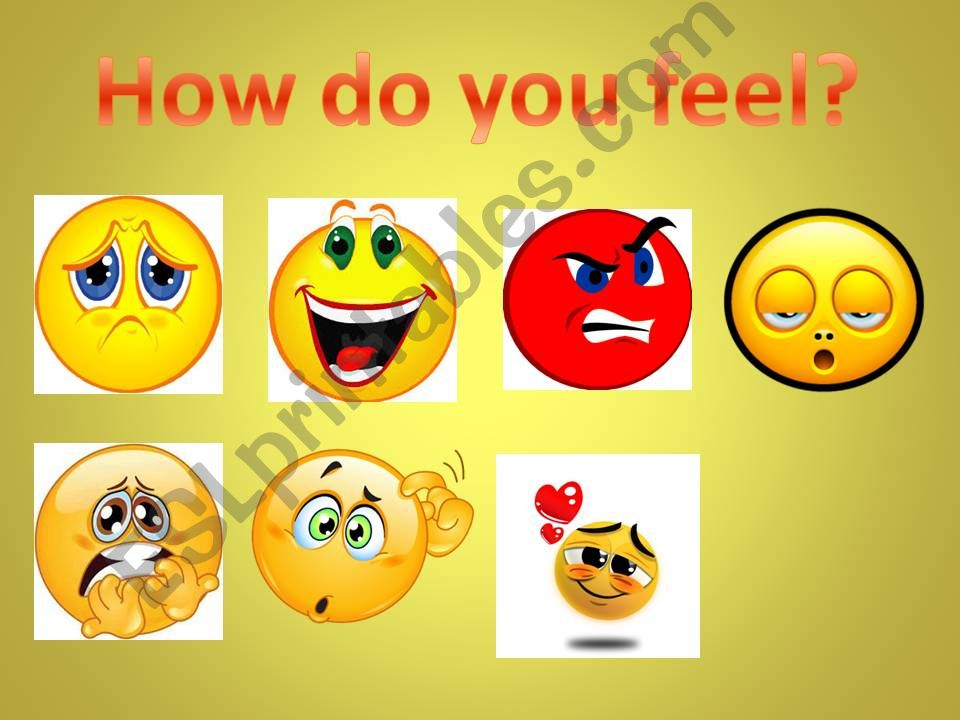 feelings powerpoint