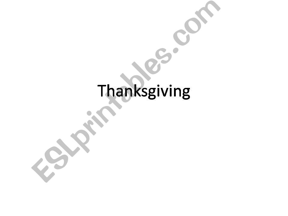 thanksgiving powerpoint