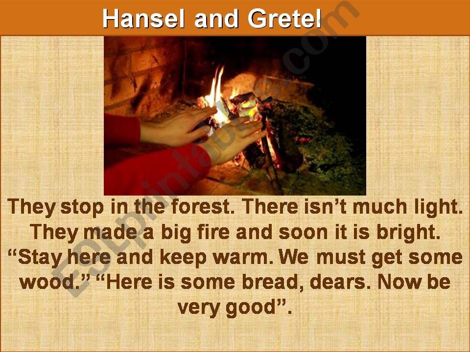 Hansel and Gretel part 4 powerpoint