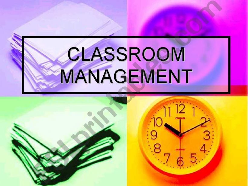 classroom management powerpoint