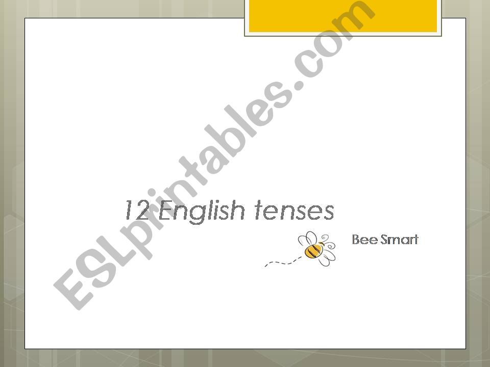 12 tenses review powerpoint