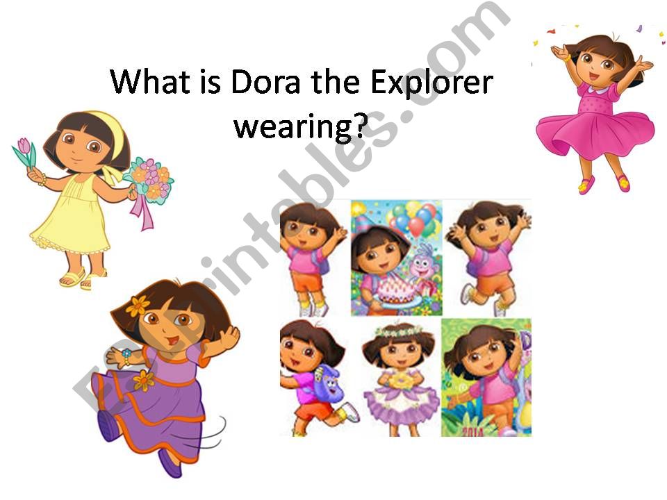 What is Dora the Explorer wearing