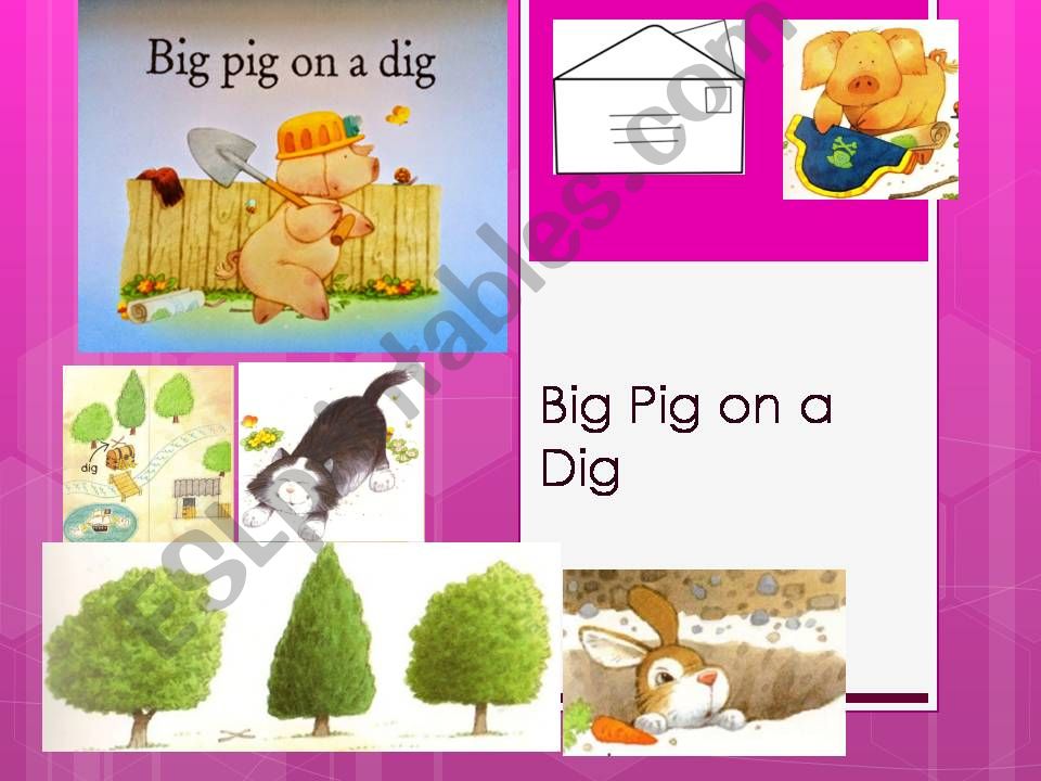 Big Pig On A Dig powerpoint