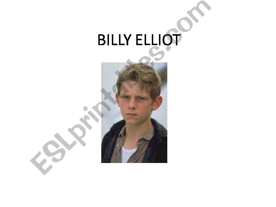 Billy Elliot powerpoint