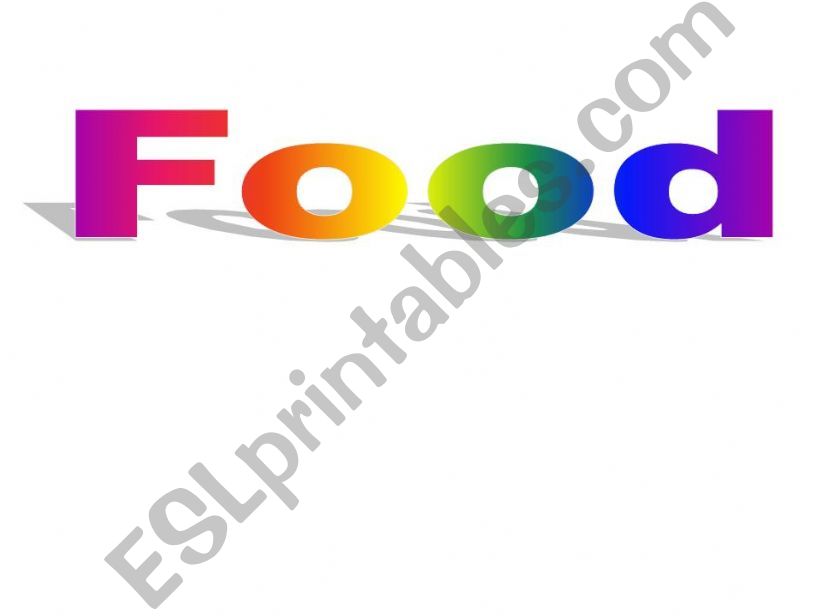 food powerpoint