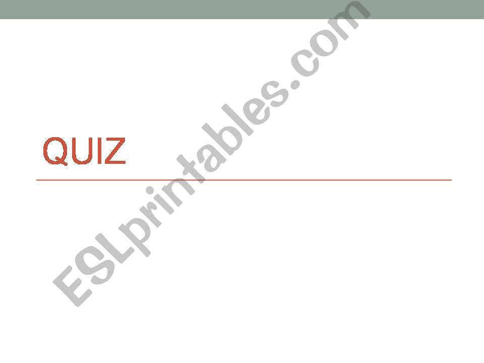 quiz to review powerpoint