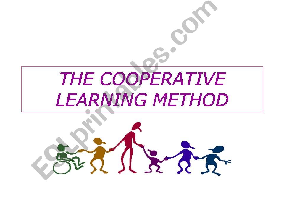 The cooperative learning method
