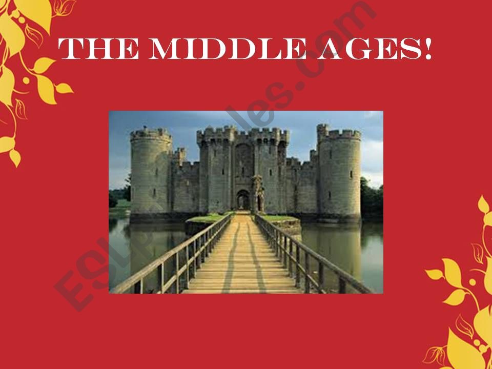 The Middle Ages  powerpoint