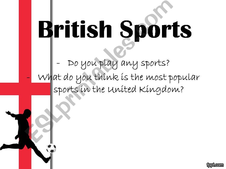 British Sports powerpoint
