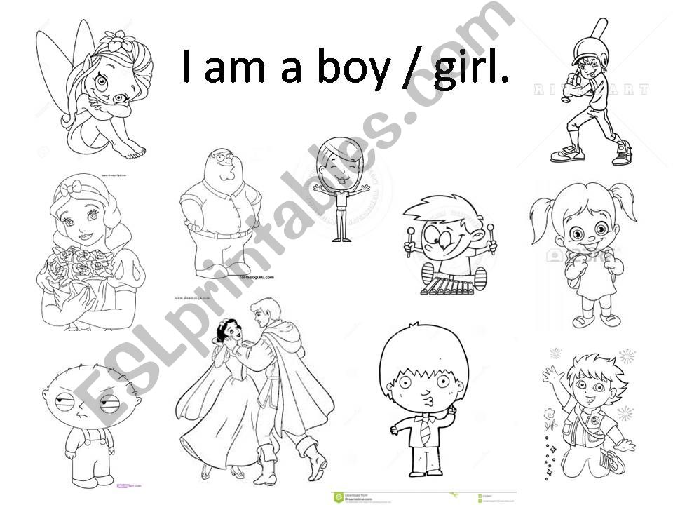 I am a boy or a girl? powerpoint