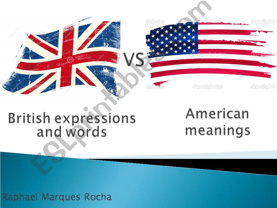 British vs American powerpoint