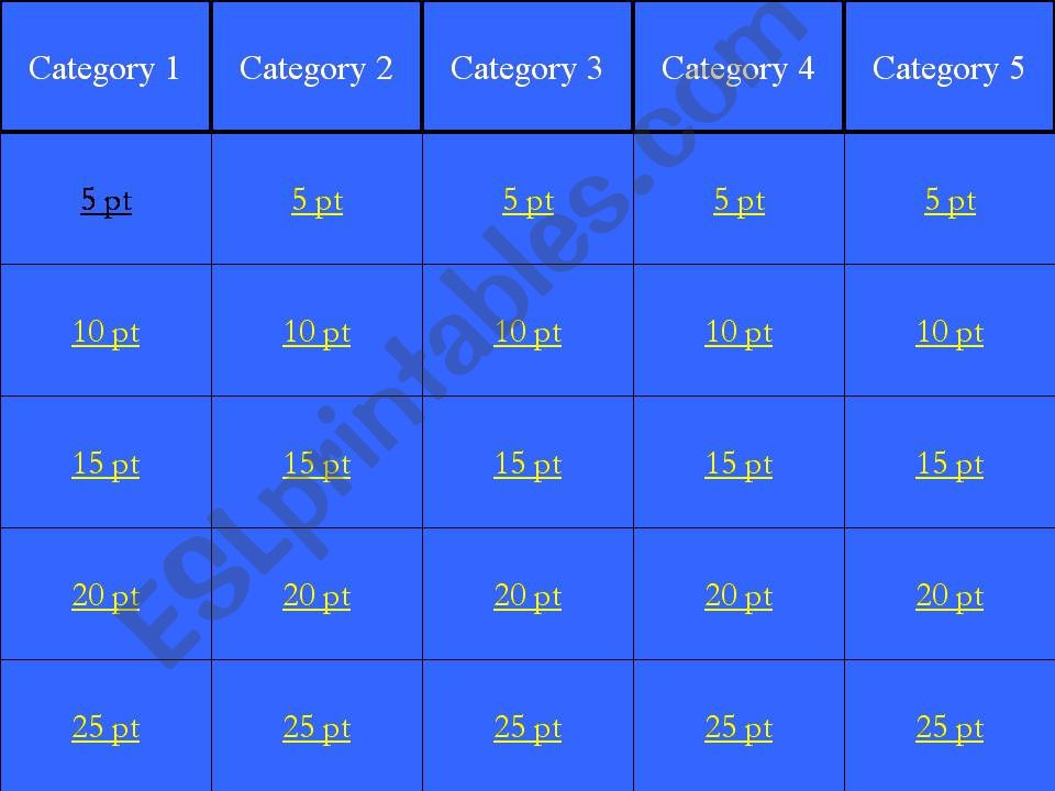 prepositions of place jeopardy game
