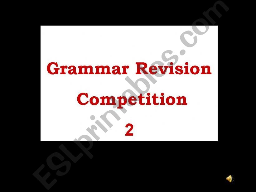 grammar revision 2 powerpoint