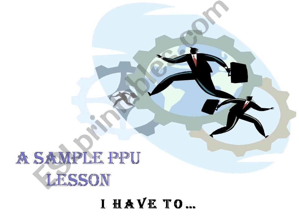 ppu lesson plan sample powerpoint
