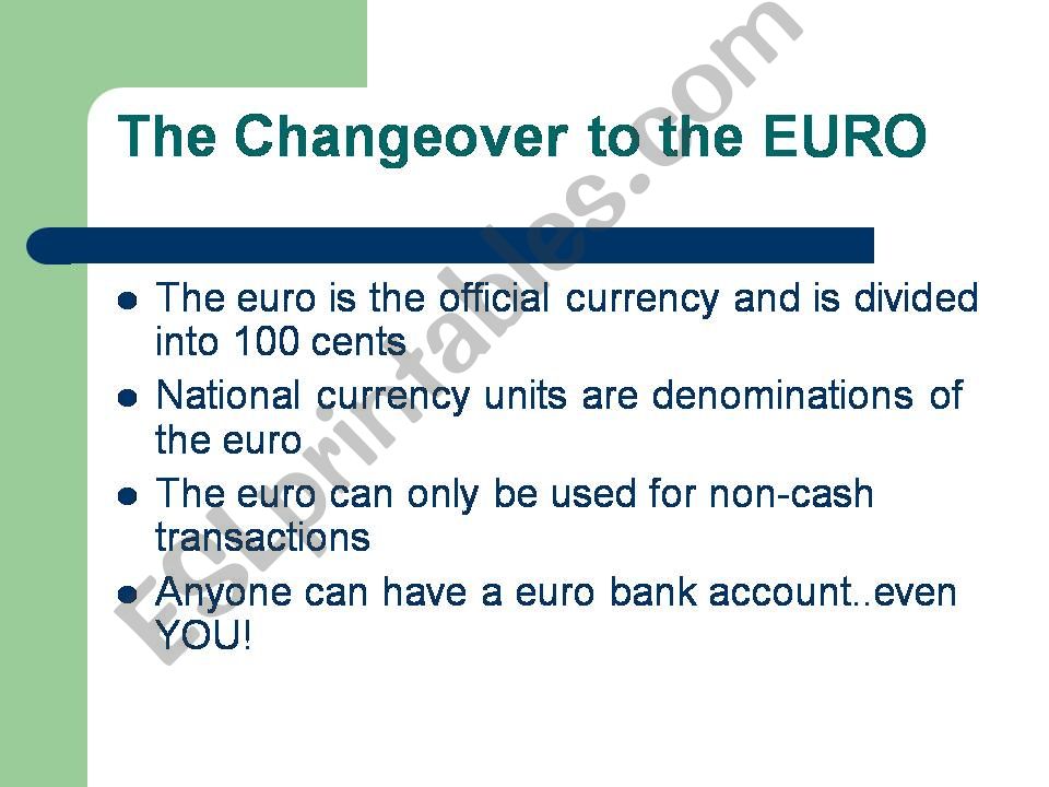 Euro powerpoint