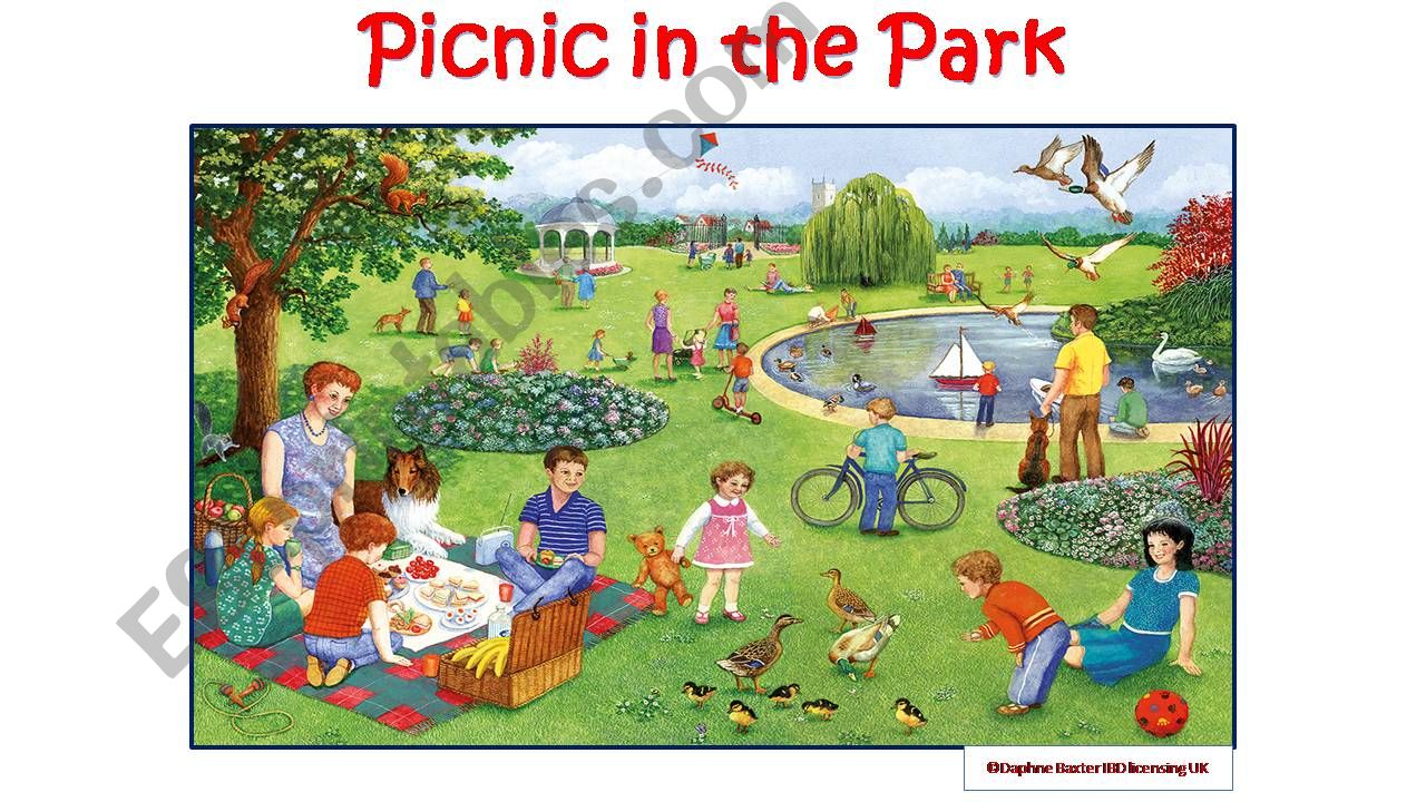 Picnic in the Park powerpoint