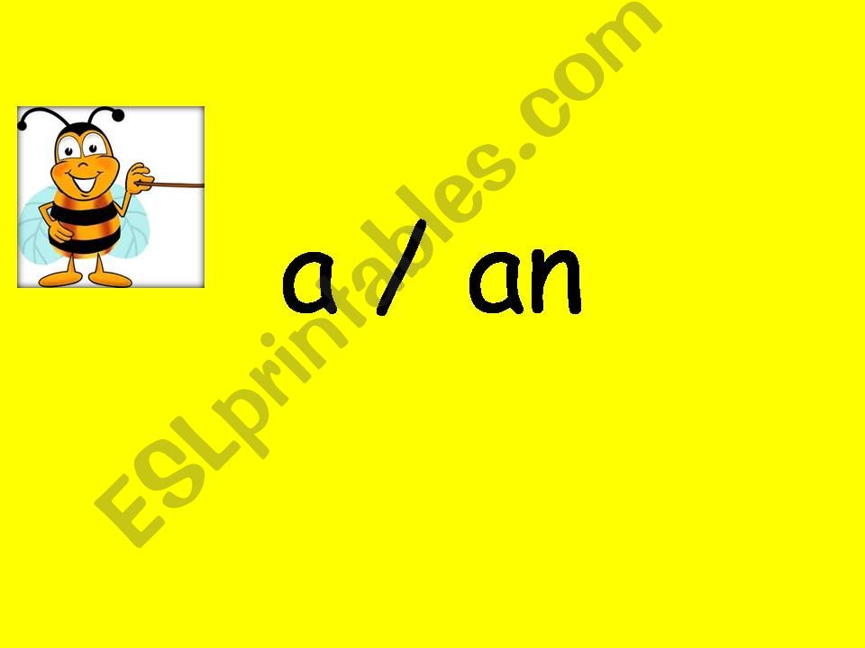 article a-an powerpoint