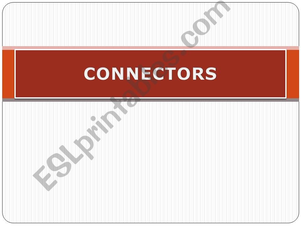 Connectors powerpoint