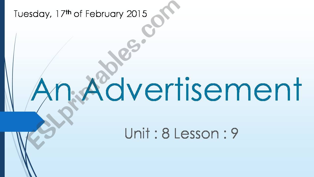 aadvertisment  powerpoint