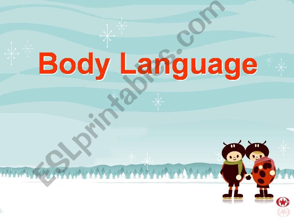 body language powerpoint