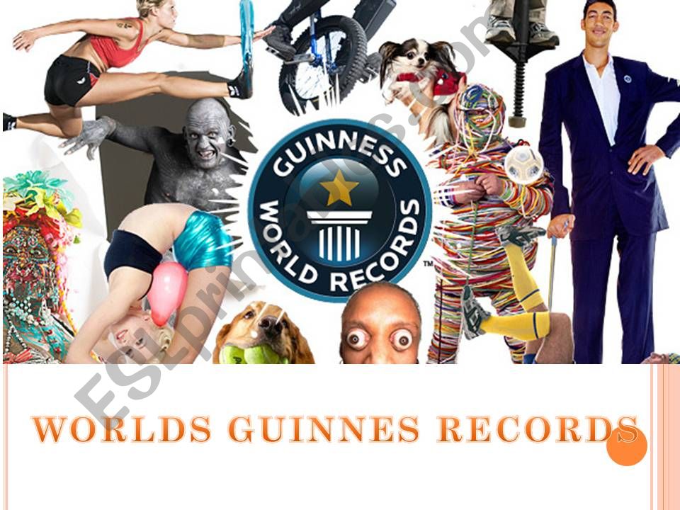 Guinness World Records powerpoint