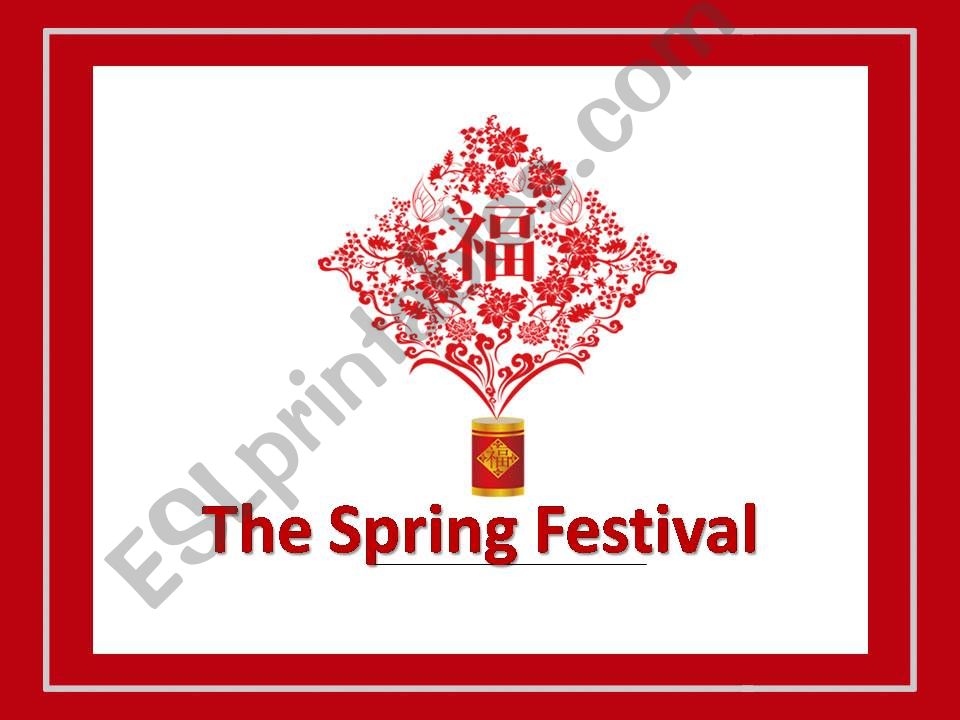 Spring Festival powerpoint