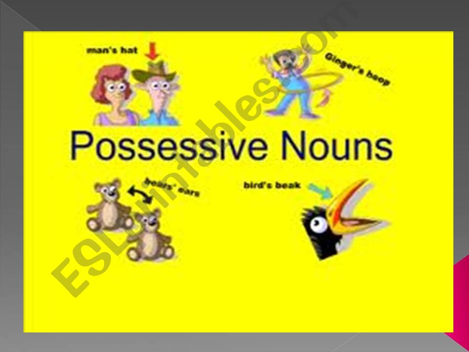 ESL - English PowerPoints: Possessive Nouns