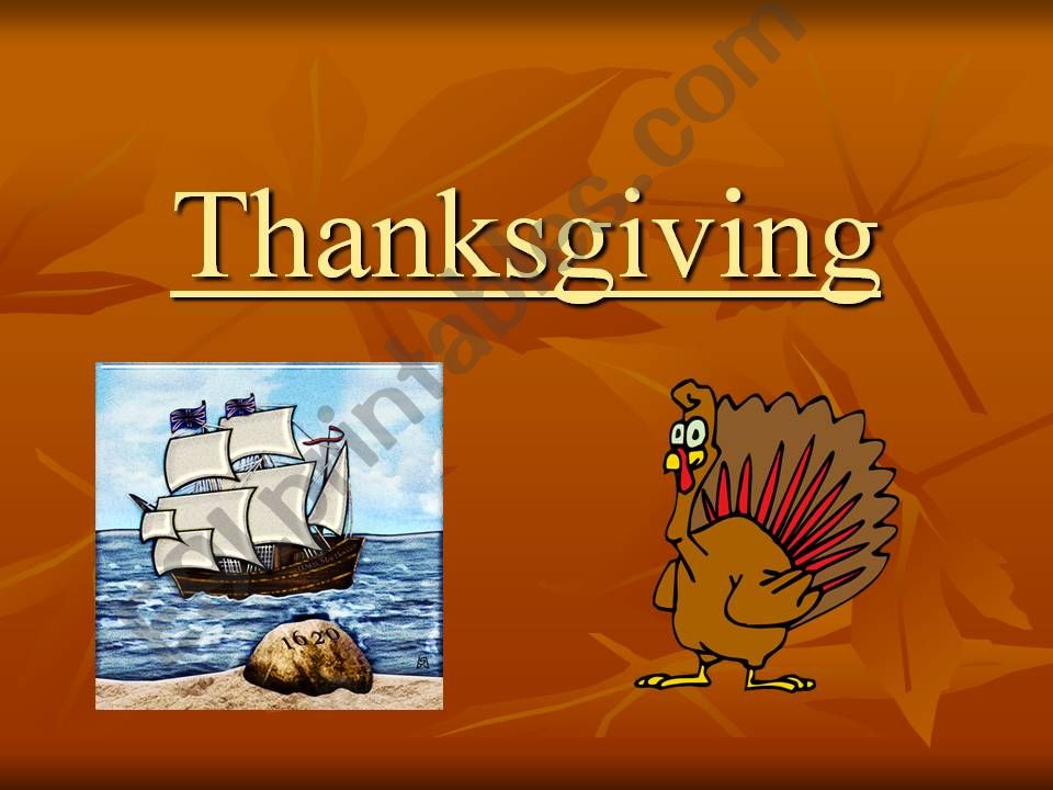 Thanksgiving Powerpoint powerpoint